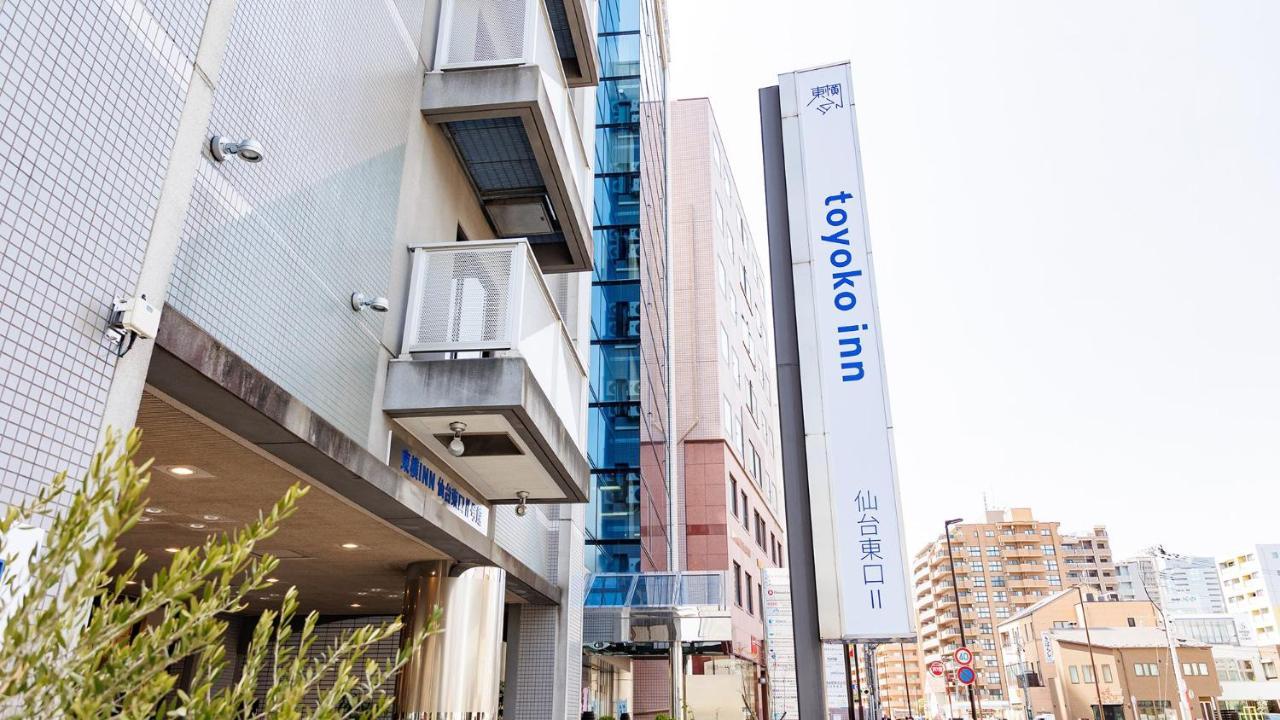 Toyoko Inn Sendai Higashi-Guchi No 2 Esterno foto